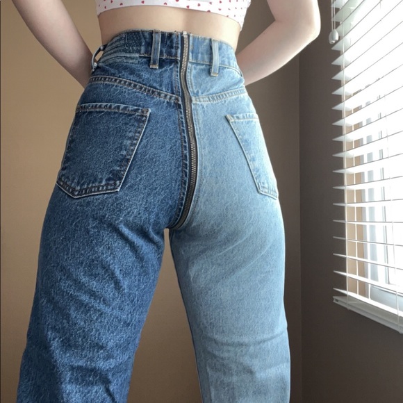Revice Two Toned Jeans - Picture 4 of 7